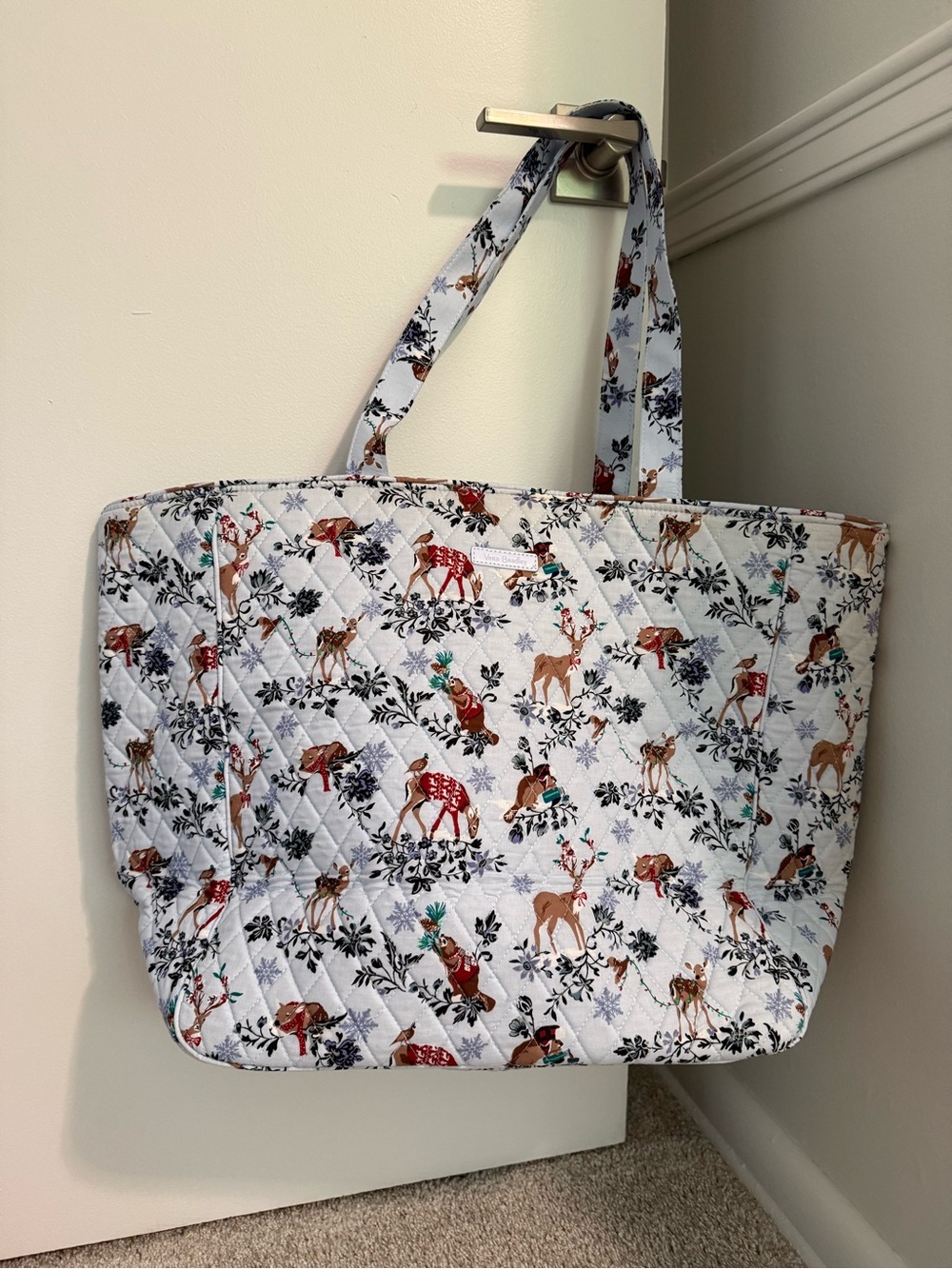 Vera Bradley Large Merry Mischief Grand Tote NWOT